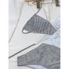 Two-Tone Splicing Sexy Bikini - Pure Desire Hot Girl Beach Swimsuit