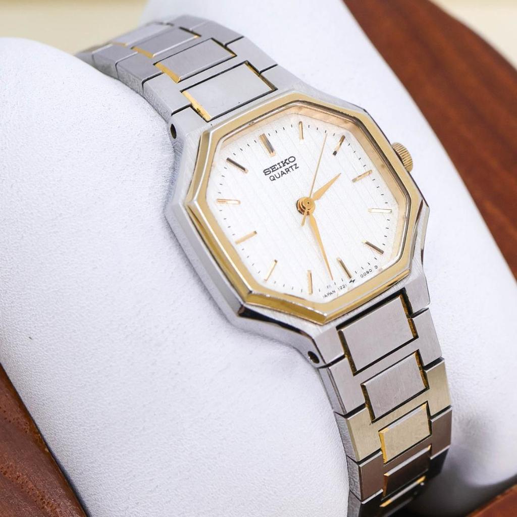 [USED] Working SEIKO Octagon Women's Watch with SGP Bezel, 2235