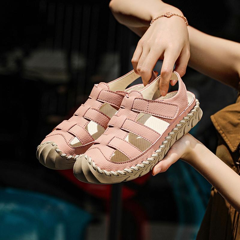 Summer Orange Beach Sandals Woman Men Comfortable Non-slip Hiking Sandals Unisex Outdoor Women Sports Sandals sandalias de mujer