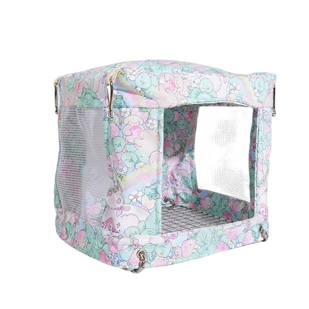 Breathable Mesh Bird Hanging Bed Bite Resistant Parrot House Multi-functional Bird Nest  Sparrows