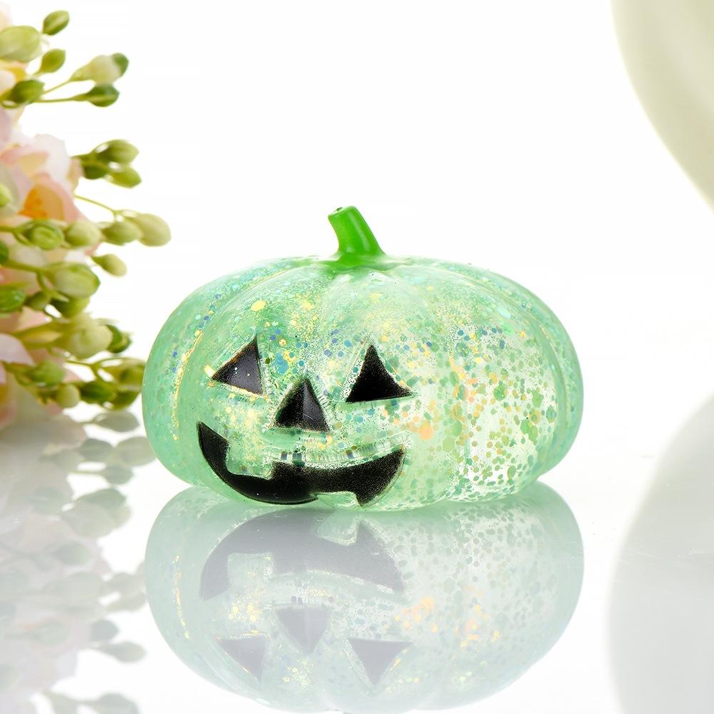 Pumpkin Maltose Pressure Ball Wet Toy for Relieving Stress, Soft and Slow Rebound Fidget Toy for Stress Relief Halloween Gift