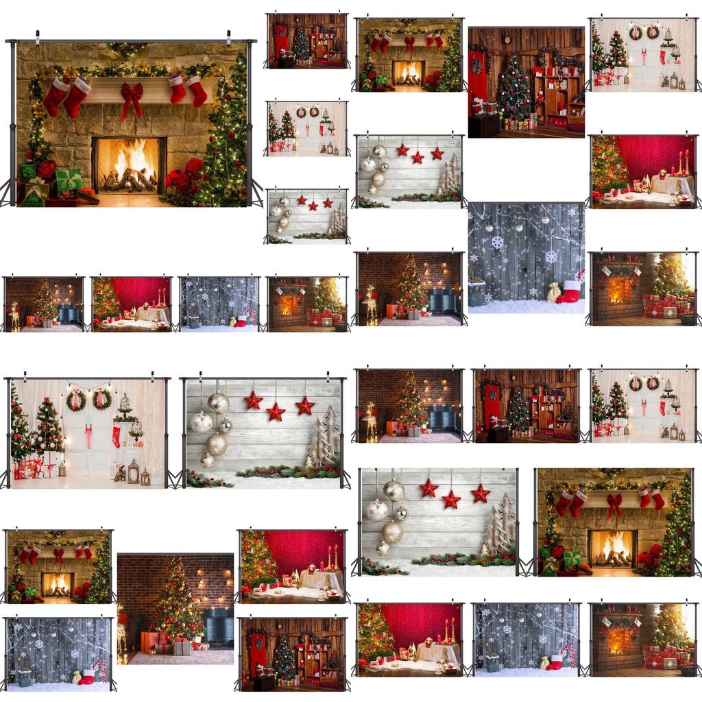 Lightweight Vinyl Christmas Photography Backdrop For Studio Xmas Shoots