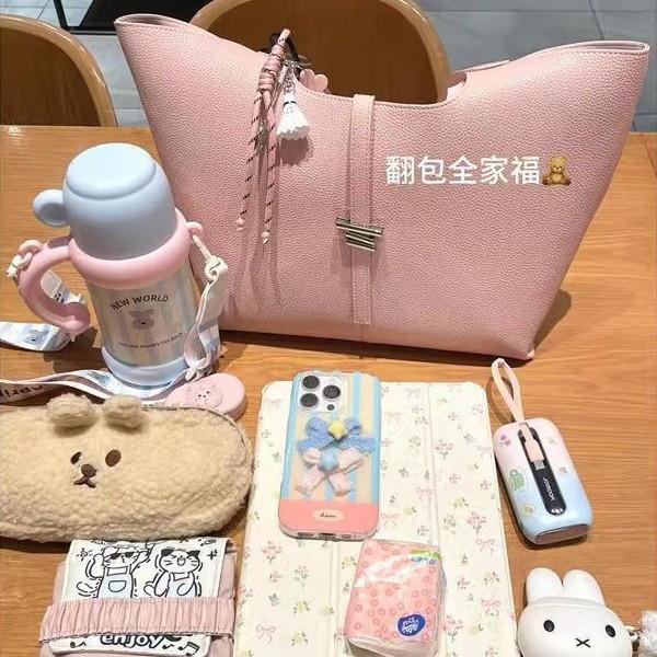 New shoulder bag, wind chime, large-capacity commuter handbag, women's bag fashion