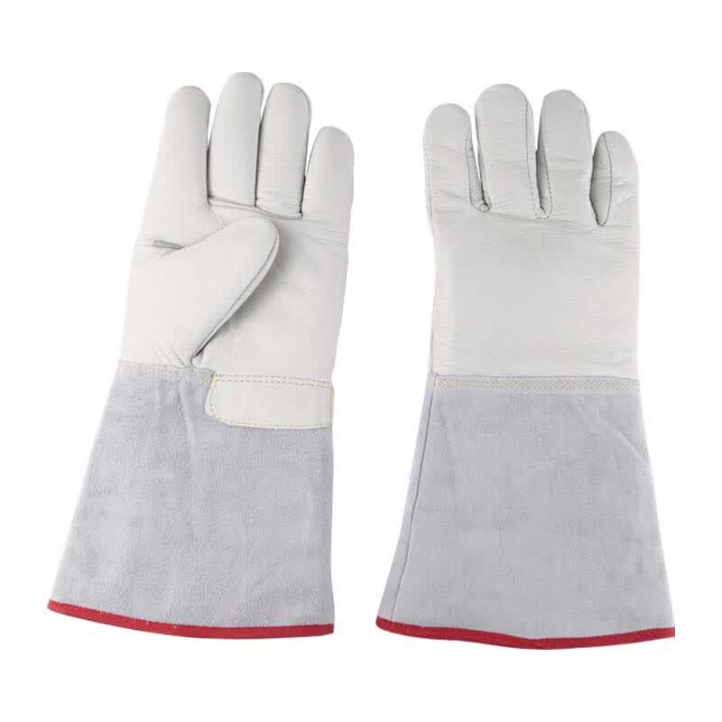 HAISIDKE HKYC-155 Low-Temperature Cowhide Protective Gloves 36cm
