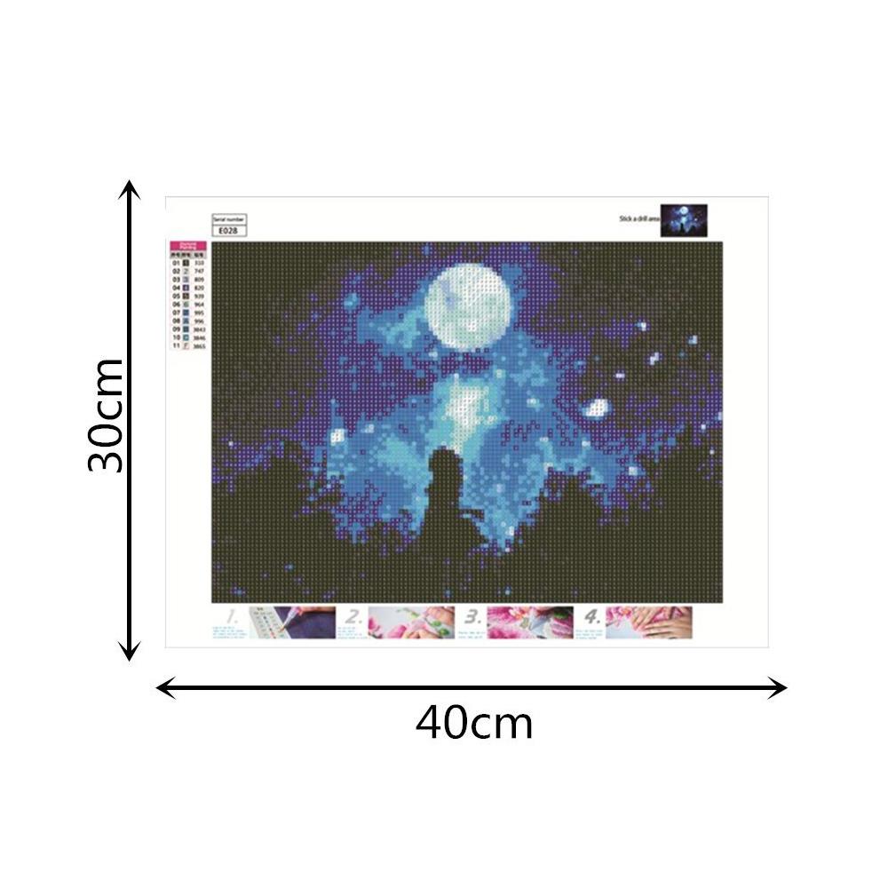 DIY 5D Diamond Painting Cross Stitch Full Drill Crystal Pictures Arts Craft for Home Wall Decor Gift