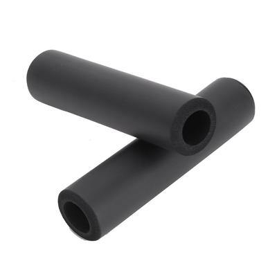 זוג ג'ל סיליקה ספיגת זעזועים נגד החלקה כיסוי כידון אופניים אביזר אופניים(שחור )