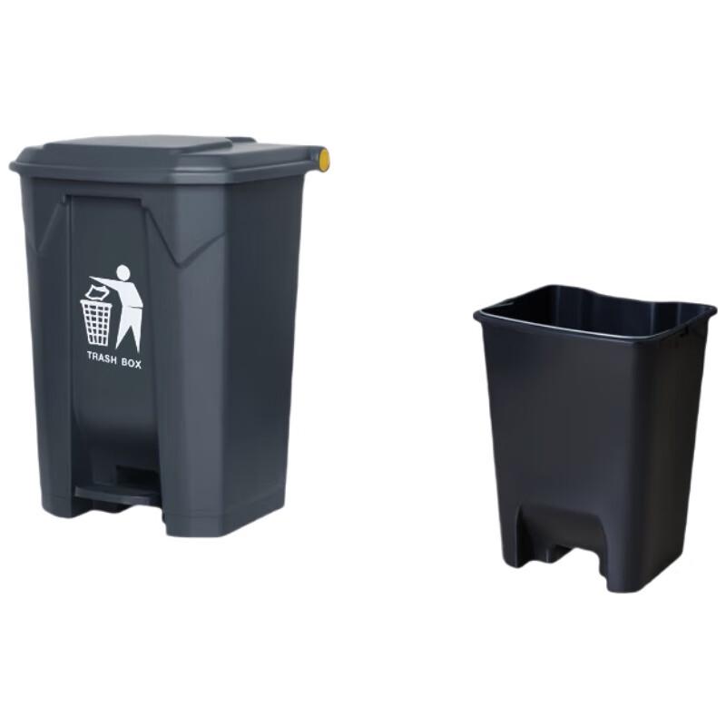 

Lijiuho Foot Pedal Outdoor & Indoor Trash Can