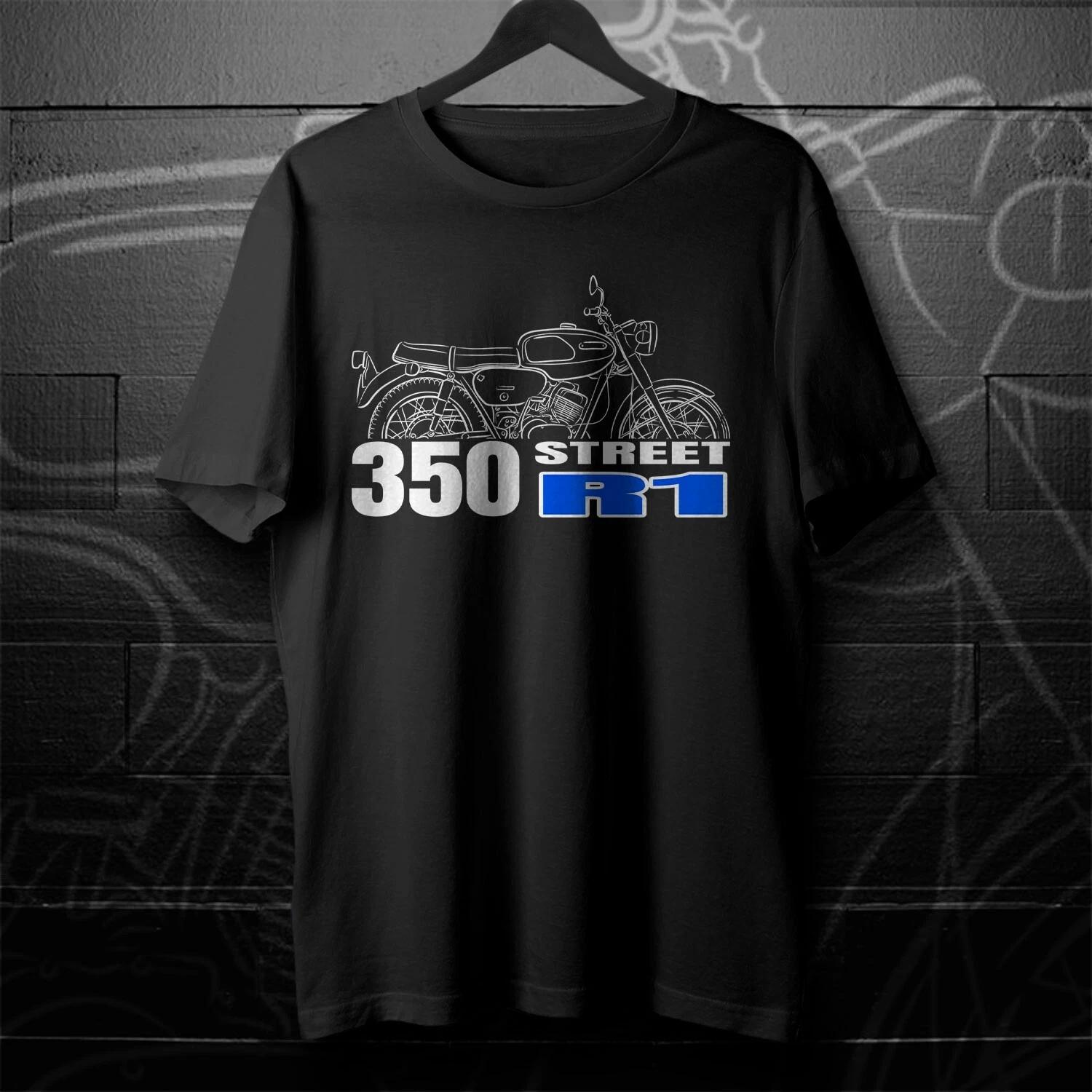 For Yamaha R1 (YR-1, Grand Prix 350) 1967-1968 fans - Motorcycle T-Shirt XXL