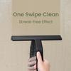 Bathroom Shower Squeegee Built-in Hook Silicone Scraper Streak Free Glass Wiper for Mirror Tile Car Windshield Household Cleaner