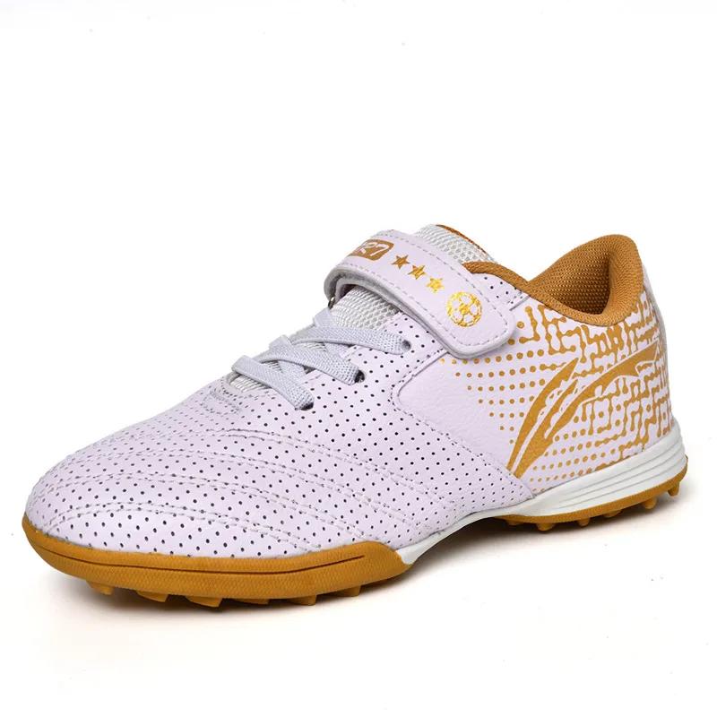 

Летние детские футбольные бутсы для мальчиков, нескользящие, тренировочные бутсы для студентов, бутсы для футбола на газоне для детей, кроссовки для искусственной травы, футзальные кроссовки 38