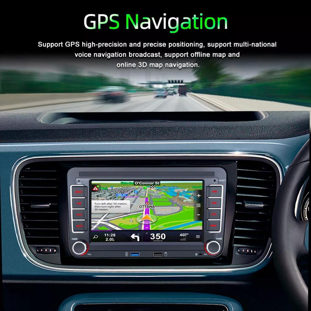 CANBUS Included Car Radio With Steering Wheel Learning And HD Display Dash Cam Function