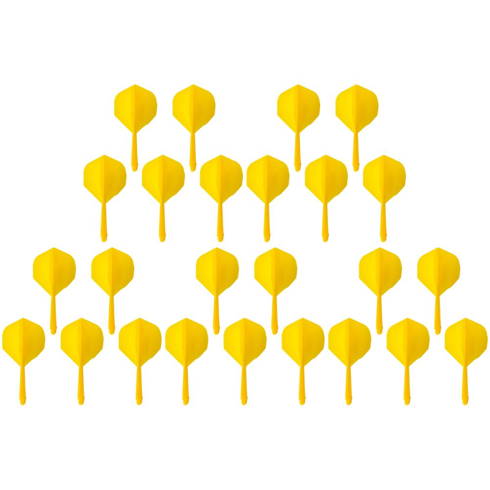 5/25Pcs 2BA Integrated Dart Flights Shaft Transparent Plastic Darts Sets Professional Dart Board Indoor Playing Darts Accessory