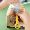 Elastic Bag Mouth Sealing Ties Silicone Fresh-keeping Bag Clips Portable Sealer Clip  Kitchen