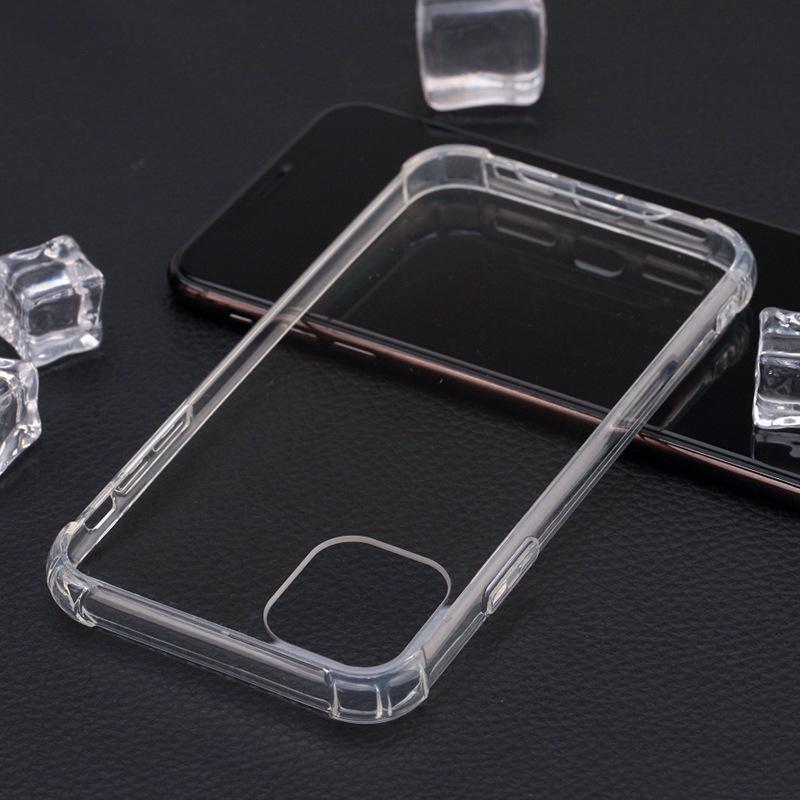 

Two-in-one Acrylic Anti-fall Case Suitable for IPhone 15 Mobile Phone Large Hole 1.0mm Transparent Case 14 iPhone 6/6s