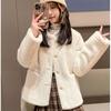 Luxury Winter Thick Faux Fur Coat Women Eco Friendly Shearling Jacket Trendy Fashion Outerwear