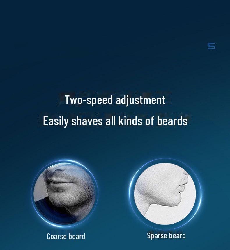 Rechargeable Multifunctional Waterproof Electric Beard Shaver