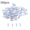 100Pcs Bike Brake Cable Cap Aluminum Brake Cable End Cap