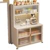 Large Capacity Floor-Standing Baby Formula Feeding Storage Cabinet and Shelf