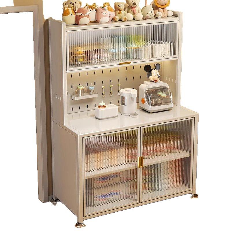 Large Capacity Floor-Standing Baby Formula Feeding Storage Cabinet and Shelf