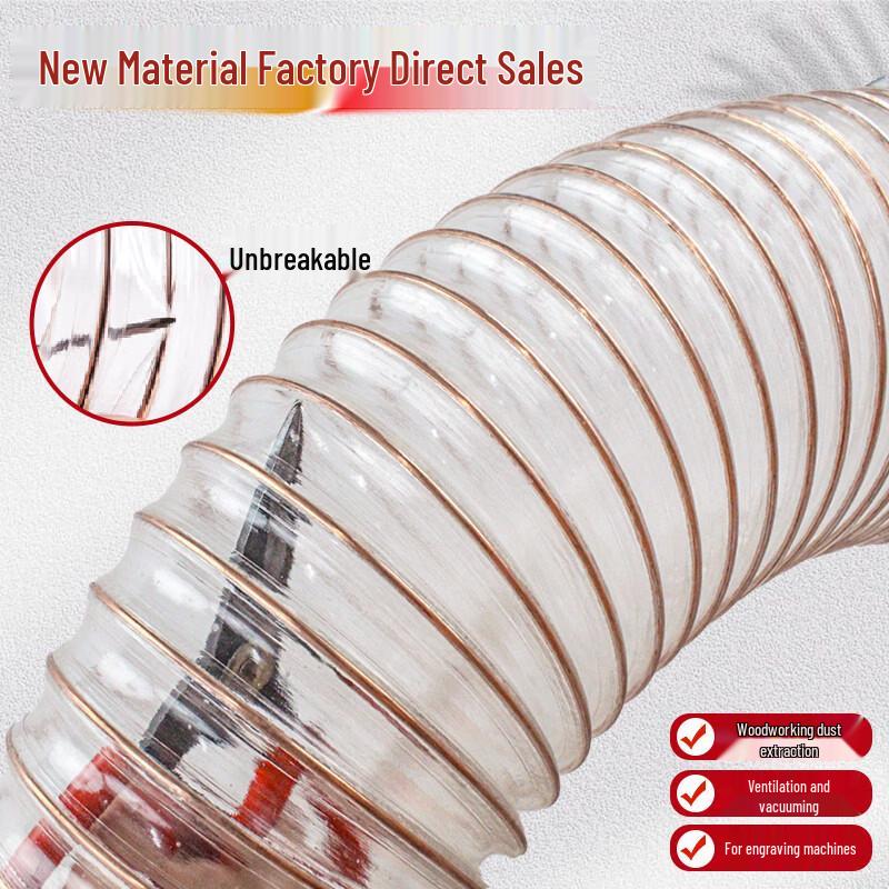 HNYH PU Industrial Vacuum Hose