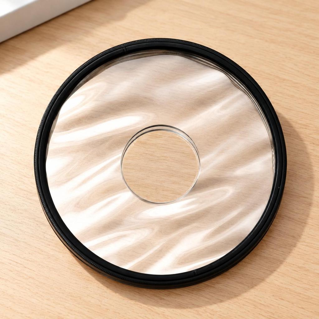 Center-Clear Wave Effects Filter High-Clarity Photography Accessory Portable
