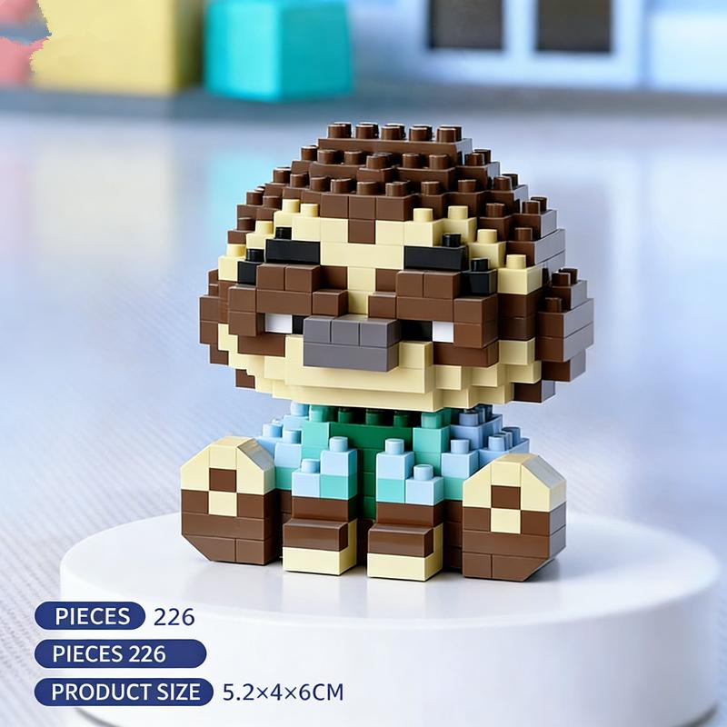 Replica Disney Zootopia 2 Building Blocks Set Judy Nick Gary Snake Blocks Cartoon Mini Particle DIY Puzzle Kit Birthday Gift