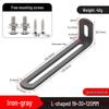 Stainless Steel 90° L-shaped Thickened Angle Bracket Connector