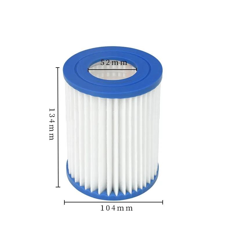 Swimming Pool Filter Compatible for Cartridge Type II, Replacement Hot Tubs Filter Compatible with Lay Z Spa Filter #58094 Pump