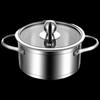 WuTuo 18cm Extra-Thick 316 Stainless Steel Single Hot Pot