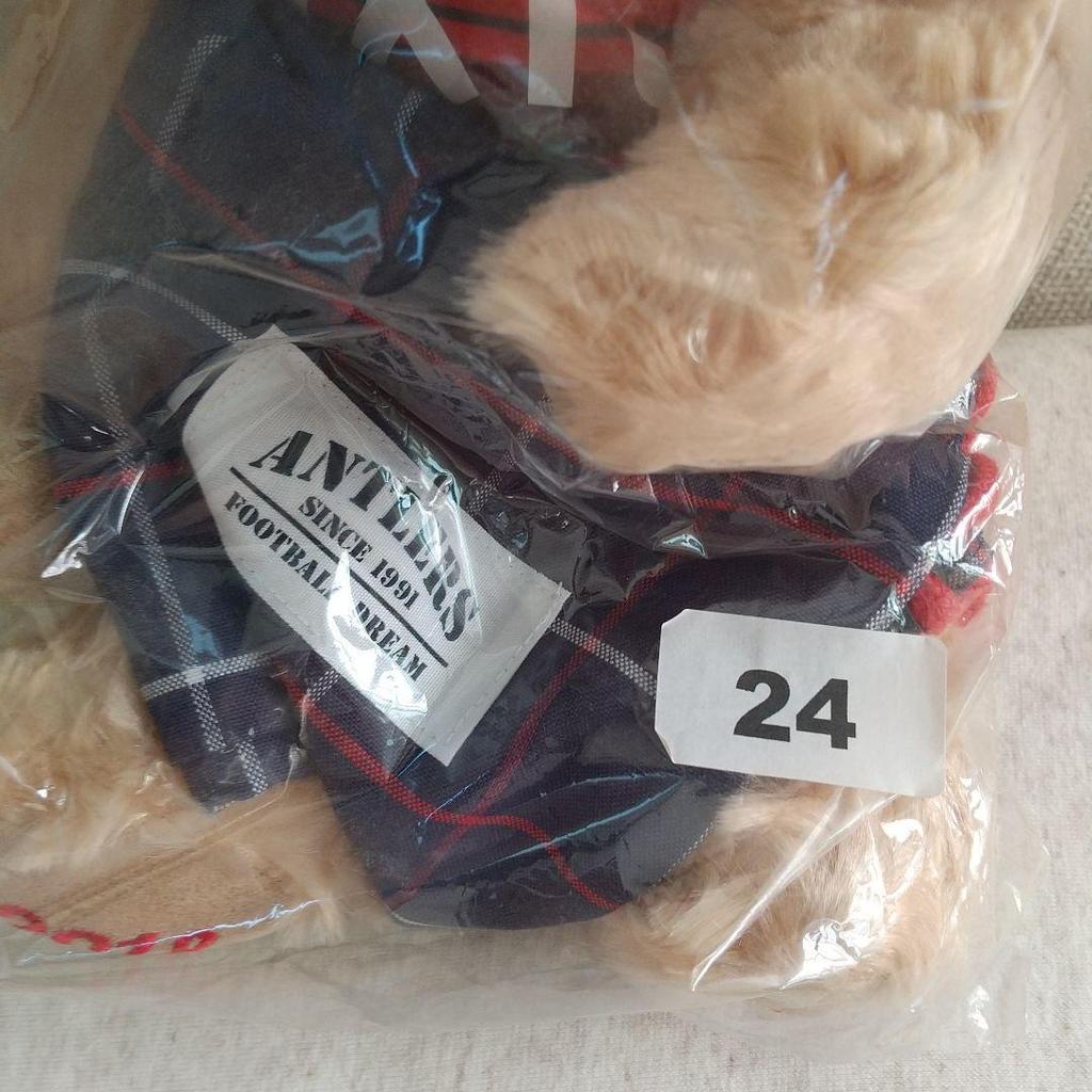 [USED] Kashima Antlers Teddy Bear Plush Toy