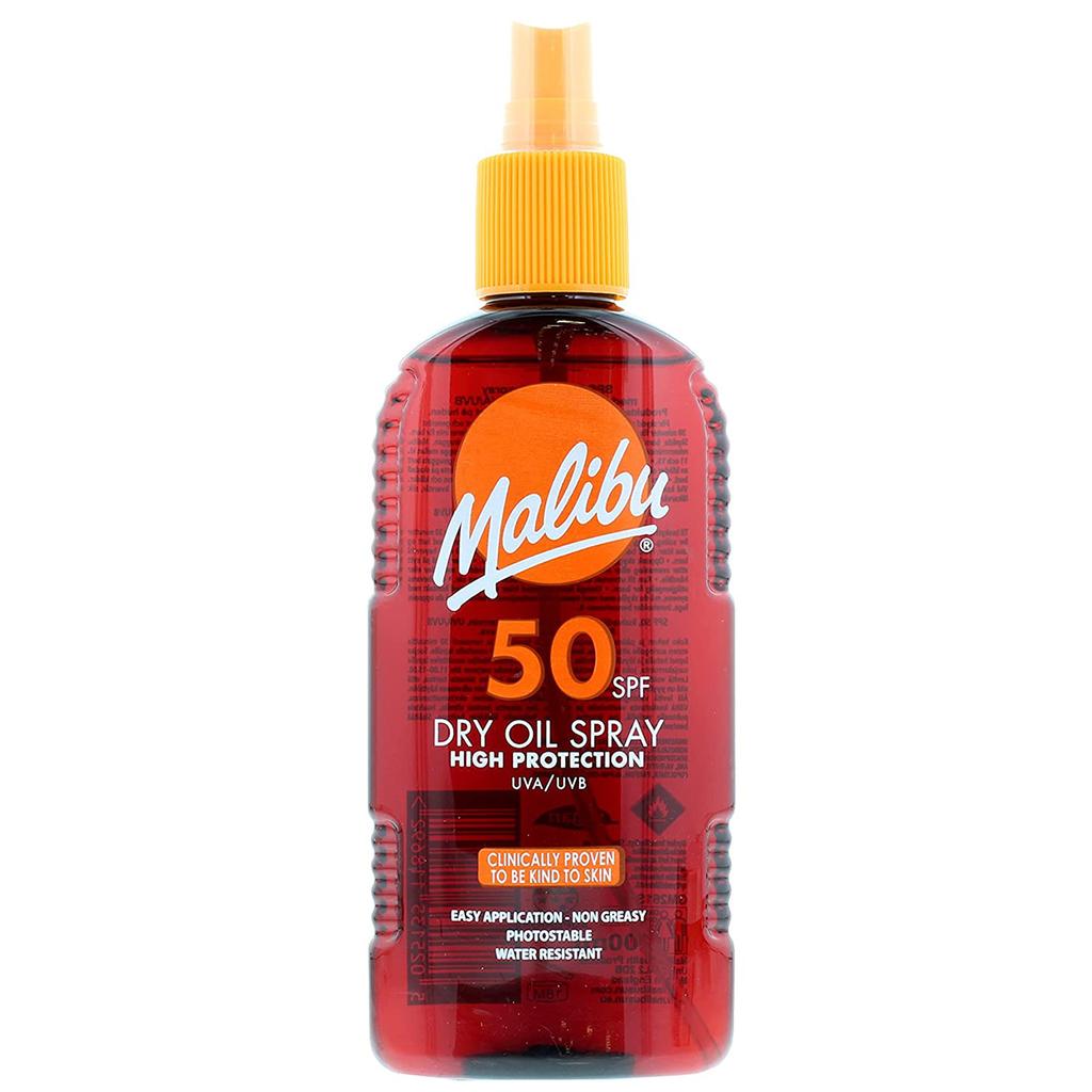 Malibu SPF50 Bronzing Oil 200ml + Gel After Tanning 100ml