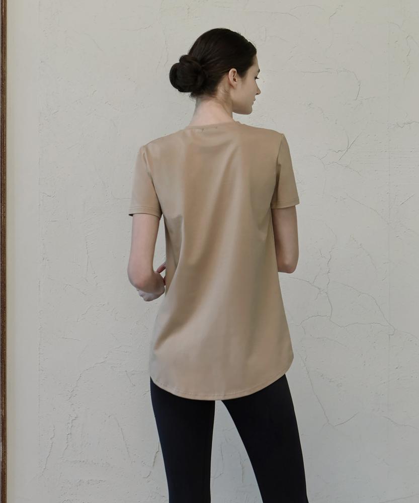 Debiweeo Whedon Daily Short Sleeve Devi-T0084-Beige