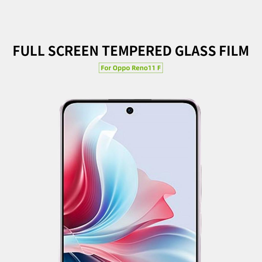 MOFI JK Tempered Glass Film Series-1 for Oppo Reno11 F 5G Full Screen Protector Anti-explosion Film