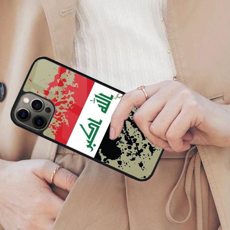 Nation Iraq Flag Magnetic Phone Case For APPLE iPhone 17 Air 16 14 13 12 Pro Max 15 Plus Wireless Charge With MagSafe Cover