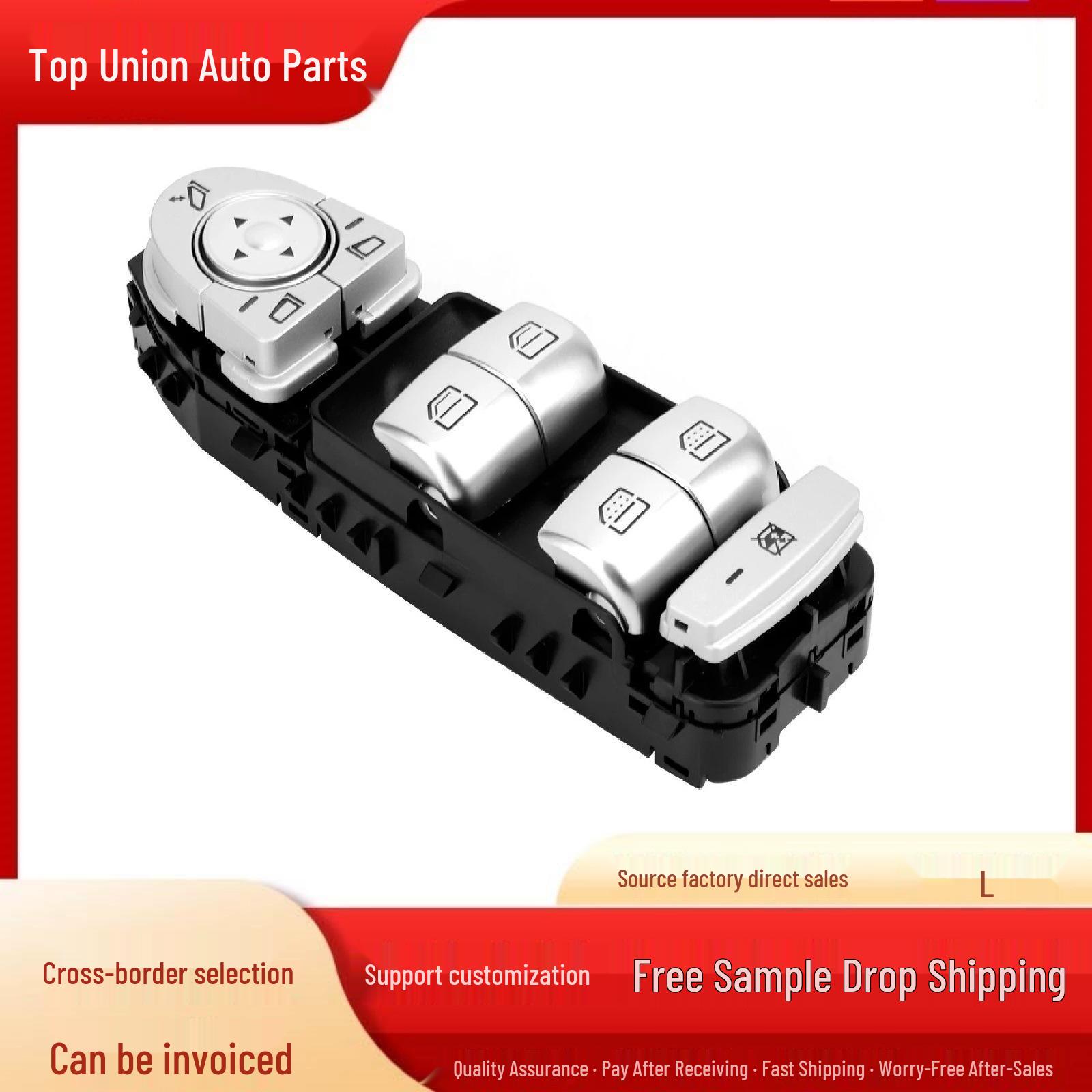 A2229056800: Power Window Control Switch for Mercedes-Benz S-Class LHD. Electric да