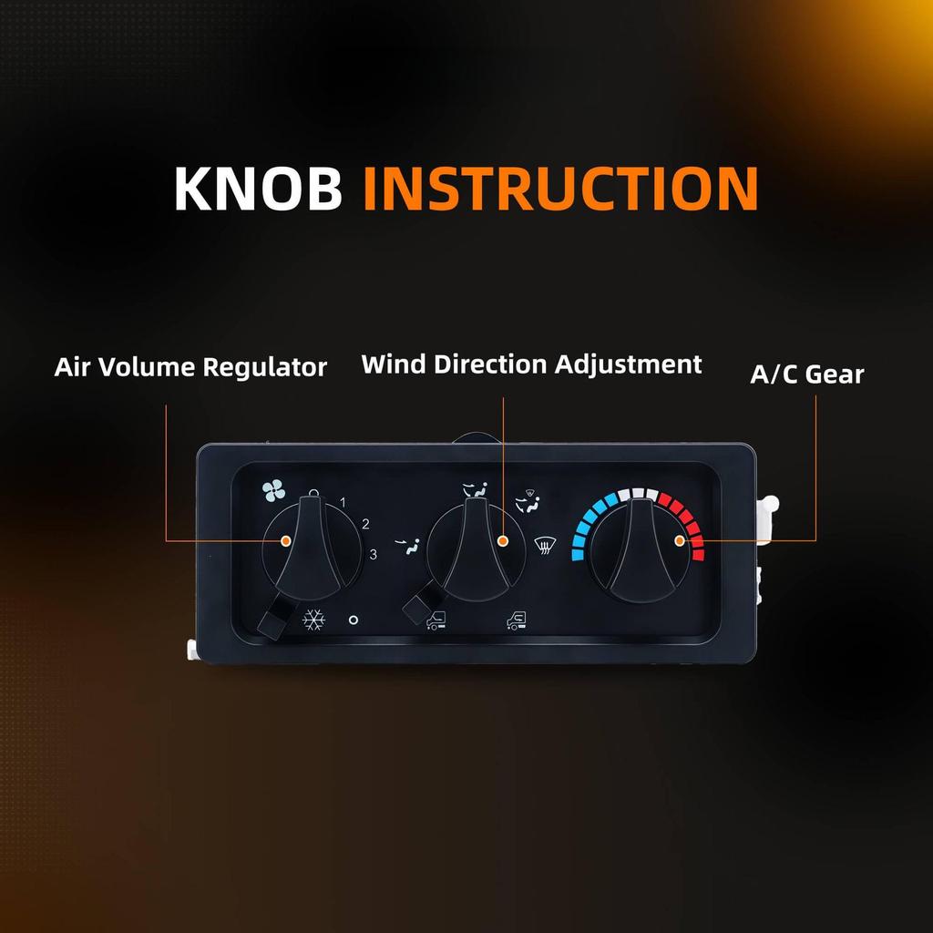 FREIGHTLINER FL60/FL70 A/C Heater Control Panel 8520046000.02