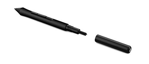 Wacom Pen 4K (Valfri penna för Wacom Intuos, stöder 4096 nivåer av tryckkänslighet, Svart, LP1100K)