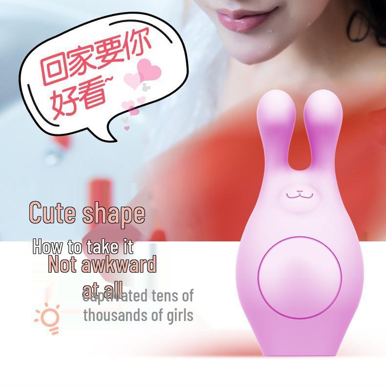 Kaninchenzunge Lecken Vibration Vibrator: Elektrischer Klitoris-Stimulator & Oralsex-Spielzeug für Frauen