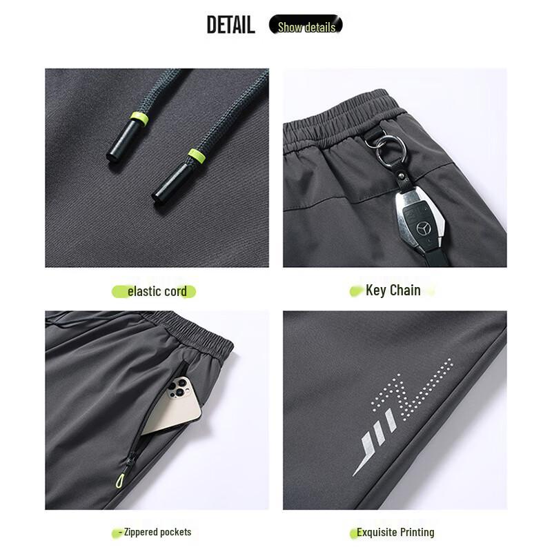 JEEP SPIRIT Men's Thermal Straight-Leg Pants