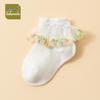 Breathable Lace Mesh Cotton Baby Socks for Boys & Girls - Spring/Autumn