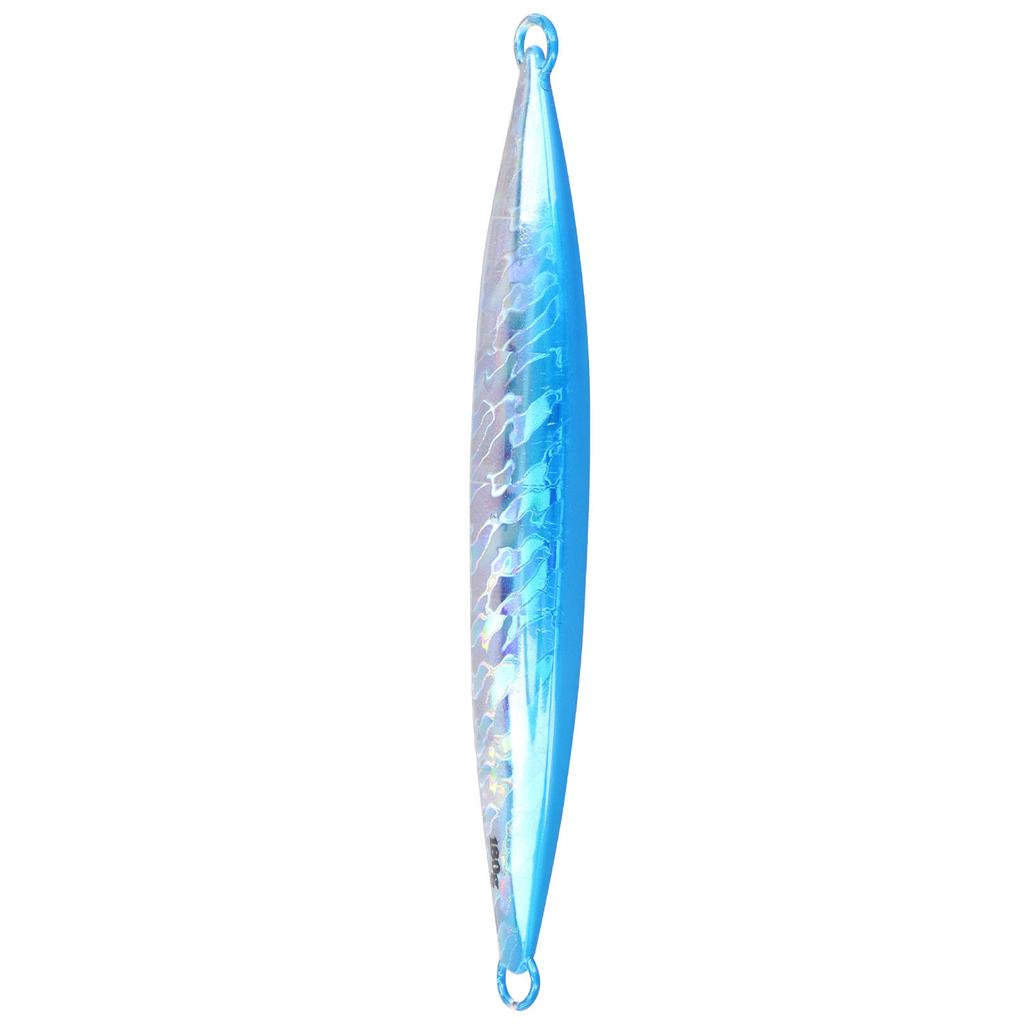 Sea Fishing Iron Plate Artificial Simulation Lure Bait Deep Sea Fishing Accessoryblue