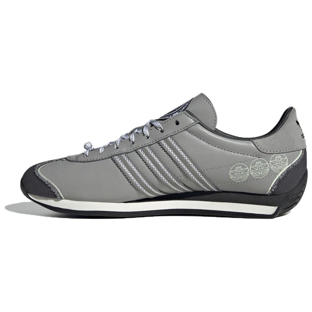 adidas Originals Country Og Stoff Rindspaltleder Obermaterial Rindsleder Og Bequem Vielseitig Low-Top Lifestyle Freizeitschuhe IF3920