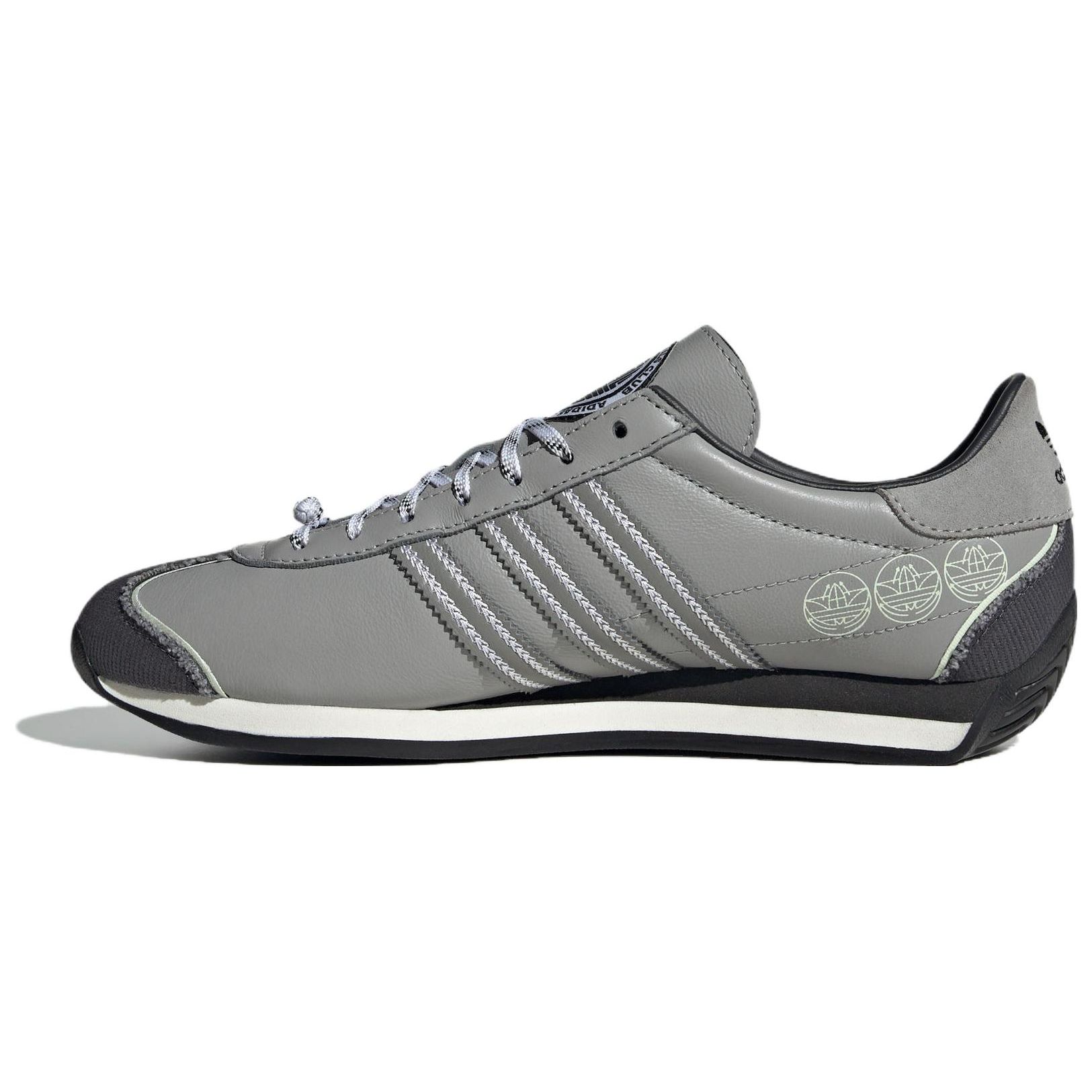 adidas Originals Country OG  Grey Two Silver Cloud White  Unisex Retro Casual Sneakers IF3920 36.5