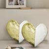 Pillow Cushion Cover Comfortable Decorative Double Color Practical DIY Love Heart Shape Sequins Throw Case for Bedroom
