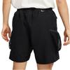 Nike Pantaloncini casual da uomo ACG con tasche cargo, larghi e traspiranti, neri, modello DV9406-010