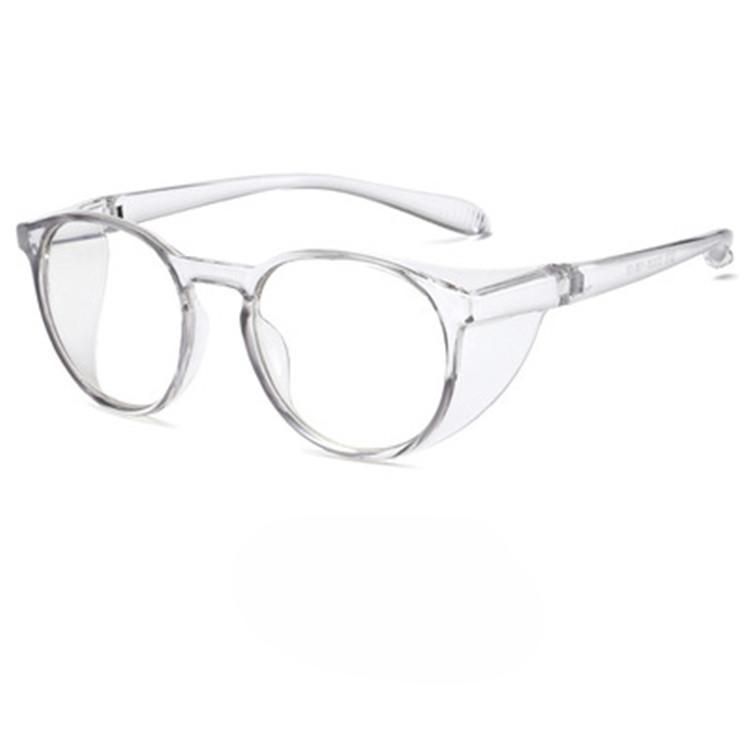New Anti-blue, Anti-fog and Anti-sand Goggles Cross-border Small Round Frame Edge Flat Mirror Spot Wholesale