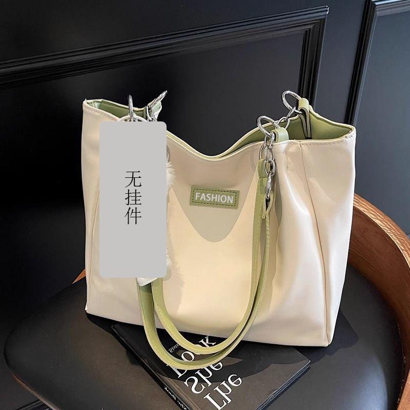 Large Capacity New Versatile Single Shoulder College Student Commuting Leisure Niche Fashion Going Out Tote Bag
