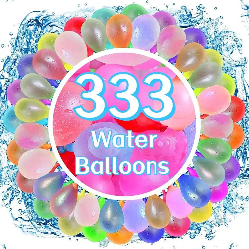 111Pcs/Bag Water Balloons Rapid Injection Funny Summer Outdoor Water Balloon Bombs For Kids And Adults Beach Water Fight Toys
