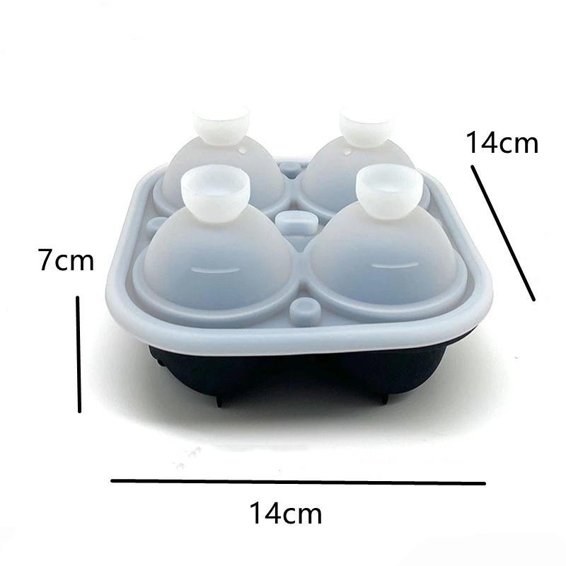 3D 5cm Rosblomma DIY Iskubsform Kakform Bricka Glassverktyg Whiskey Vin Cocktail Silikonform Iskubsbrickor Formar