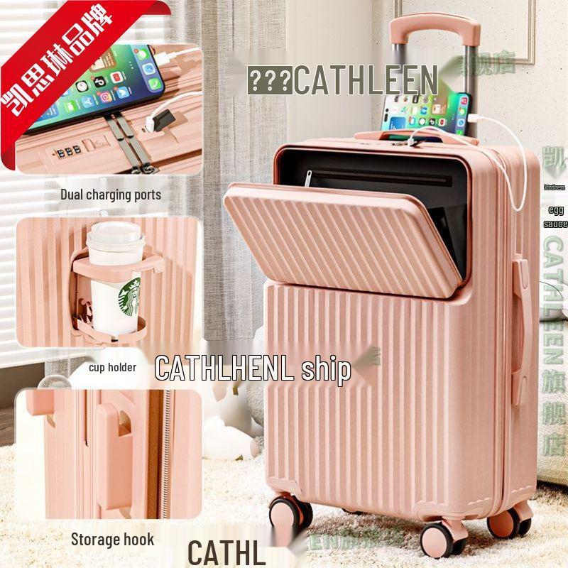 

Студенческий дорожный чемодан большой вместимости с универсальными колесами и кодовым замком 22-inch - Thickened + Silent Wheels